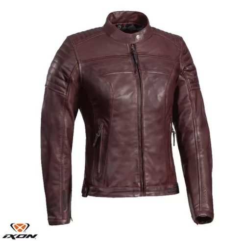 Geaca dama piele Urban/Heritage Ixon Spark LS burgundy