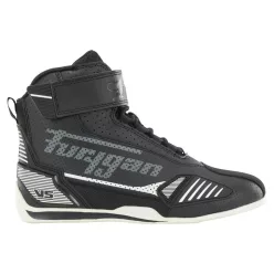 Ghete moto Furygan V5 D3O Vented negru/alb