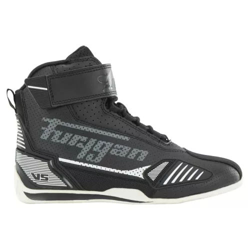 Ghete moto Furygan V5 D3O Vented negru/alb