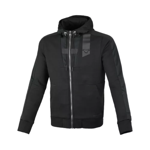 Hanorac casual Macna Granyte Zip negru
