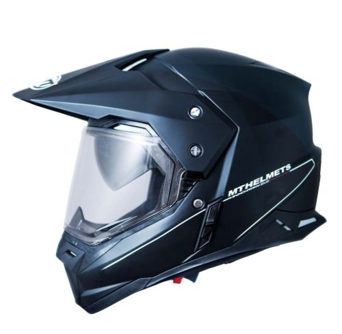 Casca MT Synchrony Duo Sport negru lucios cu viziera  - Negru lucios