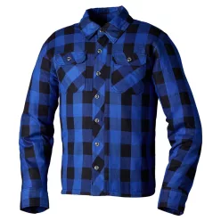 Cămașă moto RST Lumberjack albastru