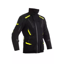 Geacă moto textil RST Pathfinder negru/galben fluo