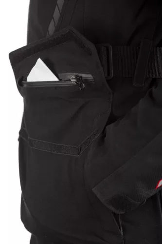 Geacă moto textil RST Pathfinder negru/galben fluo