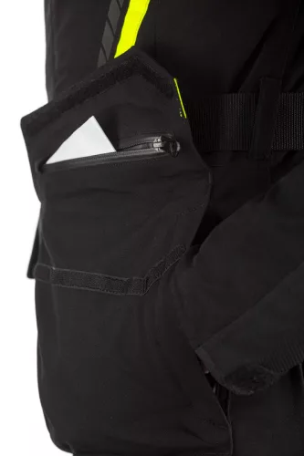 Geacă moto textil RST Pathfinder negru/galben fluo