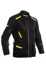 Geacă moto textil RST Pathfinder negru/galben fluo