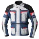 Geacă moto textil damă RST Pro Series Adventure-X argintiu/albastru/roșu