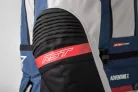 Geacă moto textil damă RST Pro Series Adventure-X argintiu/albastru/roșu