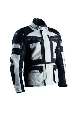 Geacă moto textil RST Pro Series Adventure-X argintiu/negru