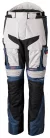 Pantaloni moto textil RST Pro Series Adventure-X argintiu/albastru/roșu