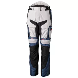   Pantaloni moto textil RST Pro Series Adventure-X argintiu/albastru/roșu