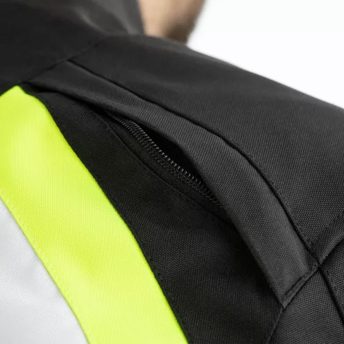 Geacă moto textil RST Alpha 4 negru/galben