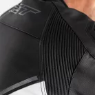Geacă moto piele cu airbag RST Sabre negru/alb