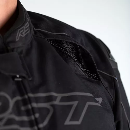 Geacă moto textil cu airbag RST Sabre negru