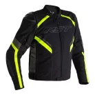 Geacă moto textil cu airbag RST Sabre negru/gri/galben fluo