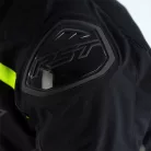 Geacă moto textil cu airbag RST Sabre negru/gri/galben fluo