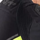 Geacă moto textil cu airbag RST Sabre negru/gri/galben fluo