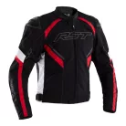 Geacă moto textil RST Sabre negru/alb/roșu