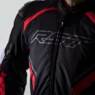 Geacă moto textil RST Sabre negru/alb/roșu