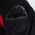 Geacă moto textil RST Sabre negru/alb/roșu