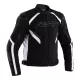 Geacă moto textil RST Sabre negru/alb