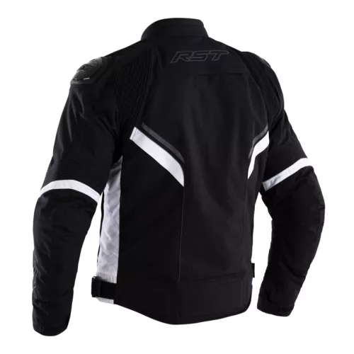 Geacă moto textil RST Sabre negru/alb