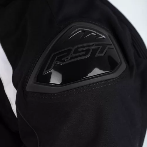 Geacă moto textil RST Sabre negru/alb