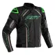Geacă moto textil RST S-1 negru/gri/verde fluo