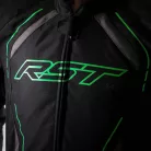 Geacă moto textil RST S-1 negru/gri/verde fluo