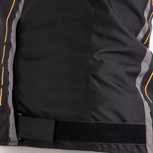 Geacă moto textil RST S-1 negru/gri/portocaliu