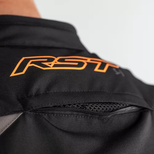 Geacă moto textil RST S-1 negru/gri/portocaliu
