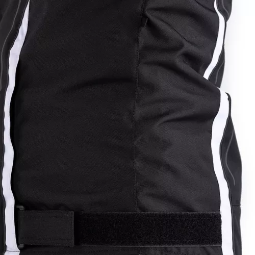 Geacă moto textil RST S-1 negru/alb