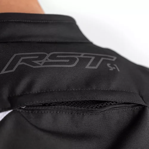 Geacă moto textil RST S-1 negru/alb
