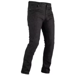 Blugi moto RST Tapered-Fit picior scurt negru