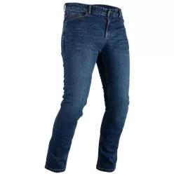 Blugi moto RST Tapered-Fit picior scurt albastru