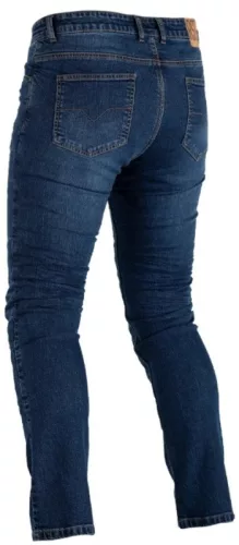 Blugi moto RST Tapered-Fit picior scurt albastru