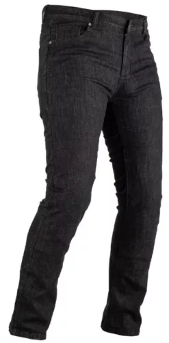 Blugi moto RST Tapered-Fit picior lung negru