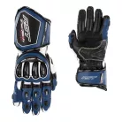 Mănuși moto RST TracTech Evo 4 albastru/alb/negru