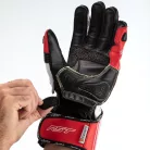 Mănuși moto RST TracTech Evo 4 roșu/alb/negru
