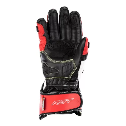 Mănuși moto RST TracTech Evo 4 roșu/alb/negru
