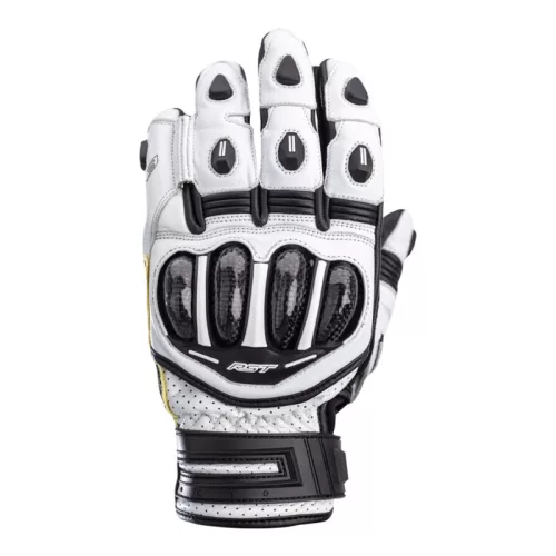 Mănuși moto RST TracTech Evo 4 Short alb/negru