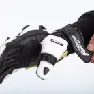 Mănuși moto RST TracTech Evo 4 Short alb/negru
