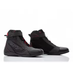 Ghete moto RST Frontier negru/roșu
