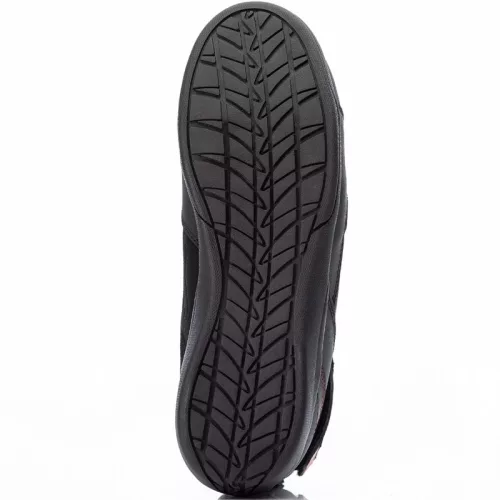 Ghete moto damă RST Frontier negru/roșu