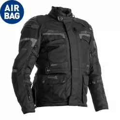 Geacă moto textil cu airbag RST Adventure-X negru