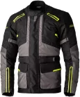 Geacă moto textil RST Endurance negru/gri/galben fluo