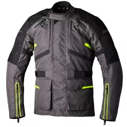 Geacă moto textil RST Endurance grafit/galben fluo