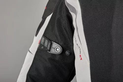 Geacă moto textil RST Ventilator-XT negru/argintiu
