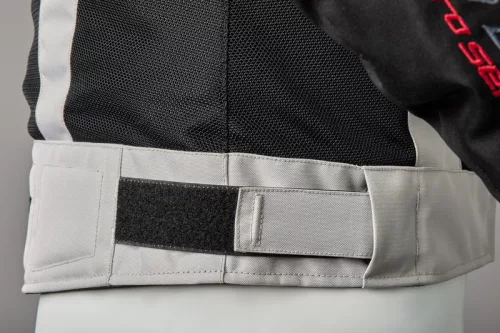 Geacă moto textil RST Ventilator-XT negru/argintiu
