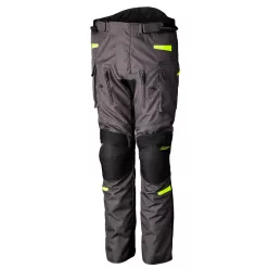 Pantaloni moto textil RST Endurance grafit/galben fluo